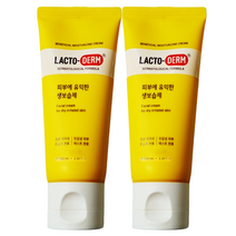 락토덤 생보습제 100ml X 2 바디 수분 탄력 각질 크림 어린이 보습 크림 가려움크림, 종근당 락토덤 생보습제 크림100ml X 2
