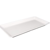 에코화이트 직사각접시, 10인치(116653)