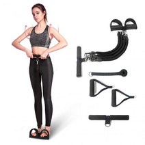 턱걸이밴드 근력운동 고무튜브 Resistance Band Boxing Muay Training Stretching Strap Set Gym Workout Fitness Exerci, CHINA, Black