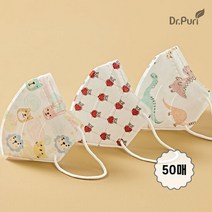 닥터퓨리 KF80 네오쉴드 캐릭터 3종 황사마스크 50매, 단품, 캐릭터:애니멀 50매