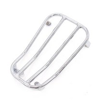풋페그 vespa sprint primavera 150 for vespa gts 300 풋 페달 리어 러기지 랙 브래킷 홀더 오토바이 액세서리, 크롬 gts300