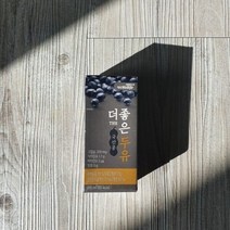 대상웰라이프 더 좋은 두유 190ml, 검은콩무가당두유 1박스 24개