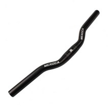 자전거스템 Strong Riser Bar Anodizing Surface Easy to tall Handlebar High Hardness Bike, [03]  Black
