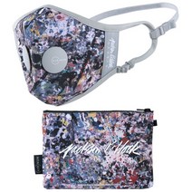 에어리넘 어반 에어 마스크 2.0 잭슨 폴록 그레이, 회색, M