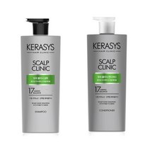 애경 케라시스 두피클리닉 샴푸 750ml + 컨디셔너 750ml