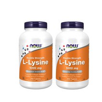 나우푸드 L-리신 타블렛, 250정, 2개