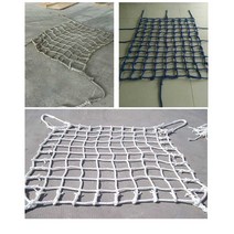 크레인 그물망 하역 화물 운반 선박 벌집망 리프팅, 2x2 미터 구멍 거리 10 cm 800kg