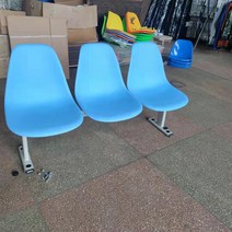 버스정류장 대기의자 터미널 병원 공항 대합실 벤치 컬러 신호등 대기실 등받이, P 하늘-3인용