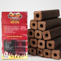 구이대장 톱밥 네모장작, 9.5kg, 2팩