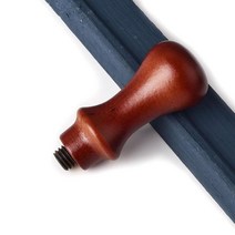 빈왁스 씰링 스탬프 새겨지지 않은 황동 헤드 레트로 로즈 우드 핸들 인감 구리 스크랩북, 13 13