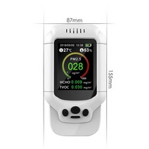 다기능 가스 기. 지능형 O3 오존 계량기 센서. 공기 에어질 TVOC PM2.5 0-5ppm 테스터, 한개옵션0
