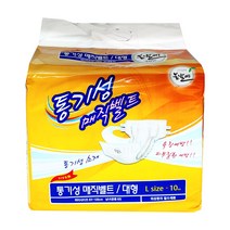 봄날애 통기성기저귀 대형 10매입, 4팩