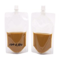 스파우트파우치/100x170mm/투명파우치/한약봉지