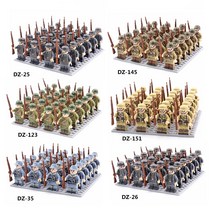 군인 레고 24종 + 레고판 밀리터리 피규어 독일군인 KC인증 국내배송, DZ-35 가성비 24종 군인부대+레고판