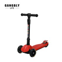 [익일출고] 강블리 블링 플레이 킥보드 LED 3단 높이조절, 레드