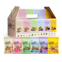 자연루 투데이 너트한줌 6종 x 5p 세트, 600g, 1세트