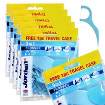 조르단 3in1일회용 치실 1개, 6개, 36개입