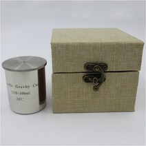 측정도구 피크노미터 밀도 컵 미터법 스테인레스 스틸 100cc/ml