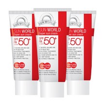 썬월드 썬월드 수퍼 썬크림 50ml 3개 워터프루프 기능성, 단일옵션