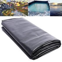 연못 방수포 폴리에틸렌 재질 두께0.4mm 0.5mm 0.6mm 다양한 크기 사용 가능, 0.6mm 4x5m