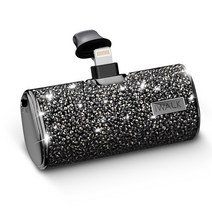 아이워크 시크릿 미니 보조배터리 아이폰용, 블랙, DBL4500L(아이폰 8핀용)