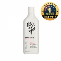 에코스토어 바디워시 로즈제라늄향, 400ml, 1개