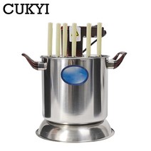 가정용미니화로 야끼 구이 양꼬치 테이블 로스터 실내 닭꼬치 꼬치구이 캠핑그릴 CUKYI-가정용 무연 전기