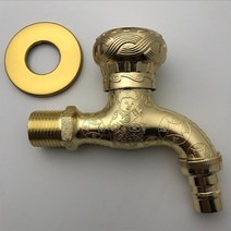 슬림수전 엔틱 전화기 샤워기 거위목 일반수도꼭지골동품 청동 세탁기 크레인 장식 야외 수도꼭지 빈티지, 06 08