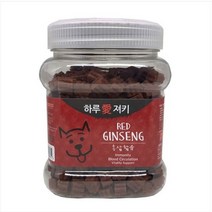 하루애 져키 홍삼 400g 대용량간식 강아지통간식 노즈워크간식 칭찬간식 강아지간식