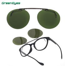 클립온 KPC GN 그린편광렌즈 스포츠 선글라스, 그린