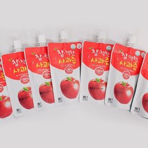 참착한 사과즙 30포 3박스 90포 120ml 아기 임산부 생 주스 쥬스 명품 착즙 100, 파우치형