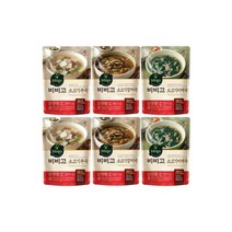 비비고500g 3종 6개 미역국2무국2장터국2 작은 선물, 비비고500g 3종 6개 미역국(2)무국(2)장터국(2