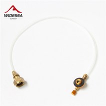 캠핑 주방 용품 이소가스 부탄가스 어댑터 휴대용 가스 버너 바람막이 스토브 widesea 야외 프로판 리필 lpg 플랫 실린더 탱크 커플러 병 저장, 1