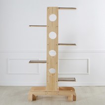 브리스페이스 원목캣타워 O타입 (기본형) 캣타워, CO-B-아이보리