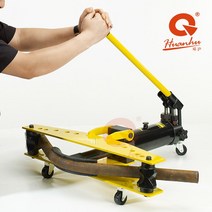 수동 이동식 파이프밴딩 철근밴딩 유압 밴더 밴딩기, HHW-1 (외경 13-34에 적합)