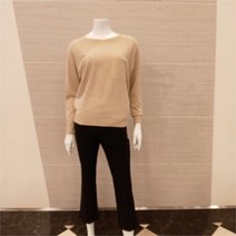 모스코나 NC05 보트넥가오리형긴팔스웨터 MOKR22TZ9