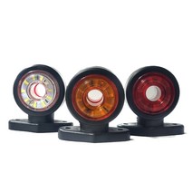 피트인 화물차 차폭등 토끼등 LED 12V 24V 도넛 윙바디 경고등 비상등 뿔등, 도넛토끼등(레드/옐로우)