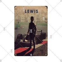 자동차 경주 메탈 사인 레트로 빈티지 주석 장식 트 벽 플라크 스티커 펍 클럽 바 차고, 20x30cm, WB1907