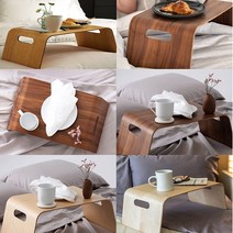 내츄럴 우드 베드트레이 Signature, Red Mahogany