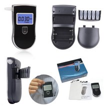 Handheld digital breath alcohol tester breath alcohol tester car breathalyzer alcohol concentration, 한개옵션0