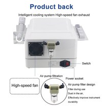 공압 충격파 치료 기계 물리 ED 테니스 팔꿈치 통증 완화 12 바 릴렉스 마사지기, 01 EU PLUG