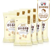 남양유업 아인슈타인 순수유과볼 과자 30g, 고소한 인절미맛, 8개