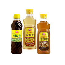 오뚜기 요리 생강청 매실청 꿀배청 660g 680g 하동매실 신고배 사선생강