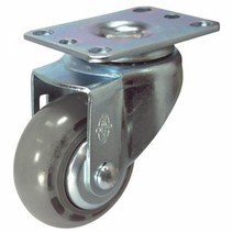 대신캐스터 무소음 캐스터-회전 2050EPU 5Inch 회전 32mm (1EA)운반공구 케스터 캐스타 바퀴 운반기 운반 하역 리프트 파렛트트럭, 본상품