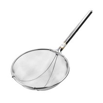 업소용 스텐망 조리 뜰채 다용도 건지기 스텐뜰채 뜰채망, 선택04.스텐손잡이(고운망) 2호