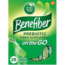 Benefiber Prebiotic Fiber 베네파이버 프리바이오틱 파이버 파우더 28스틱 3팩