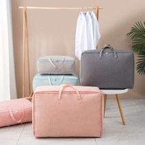ANYOU옷 이불 수납백 다용도수납가방 대용량캠핑가방100L, XL-100L70*30*48cm, 핑크색