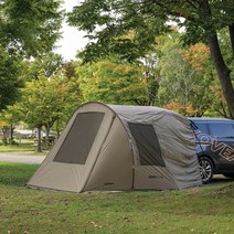 코베아 카 쉘터 M1 / 텐트 차박 투어링 불멍 전실 도킹 경량 감성 그늘막 거실 차텐트, 그레이