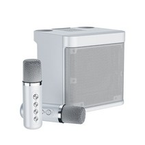 가정용 코인노래방 기계 휴대용 길거리공연 찬양 반주기 부스 100w ys-203 전문 노래방 듀얼 마이크 블루투스 스피커 스마트 외부 노래방 장비 홈 파티 유물, 3-활기 없는