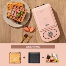 전기 샌드위치 메이커 아침 식사 기계 가정용 가벼운 음식 다기능 와플 메이커 타코야키 토스트 압력 토스터, t2, 유럽 ​​연합